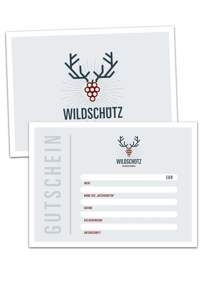 Gutschein 1€ - Wildschütz Weinkosthandel GmbH