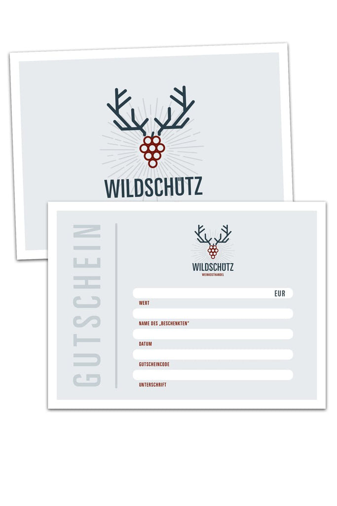 Geschenkgutschein 10€ - Wildschütz Weinkosthandel GmbH